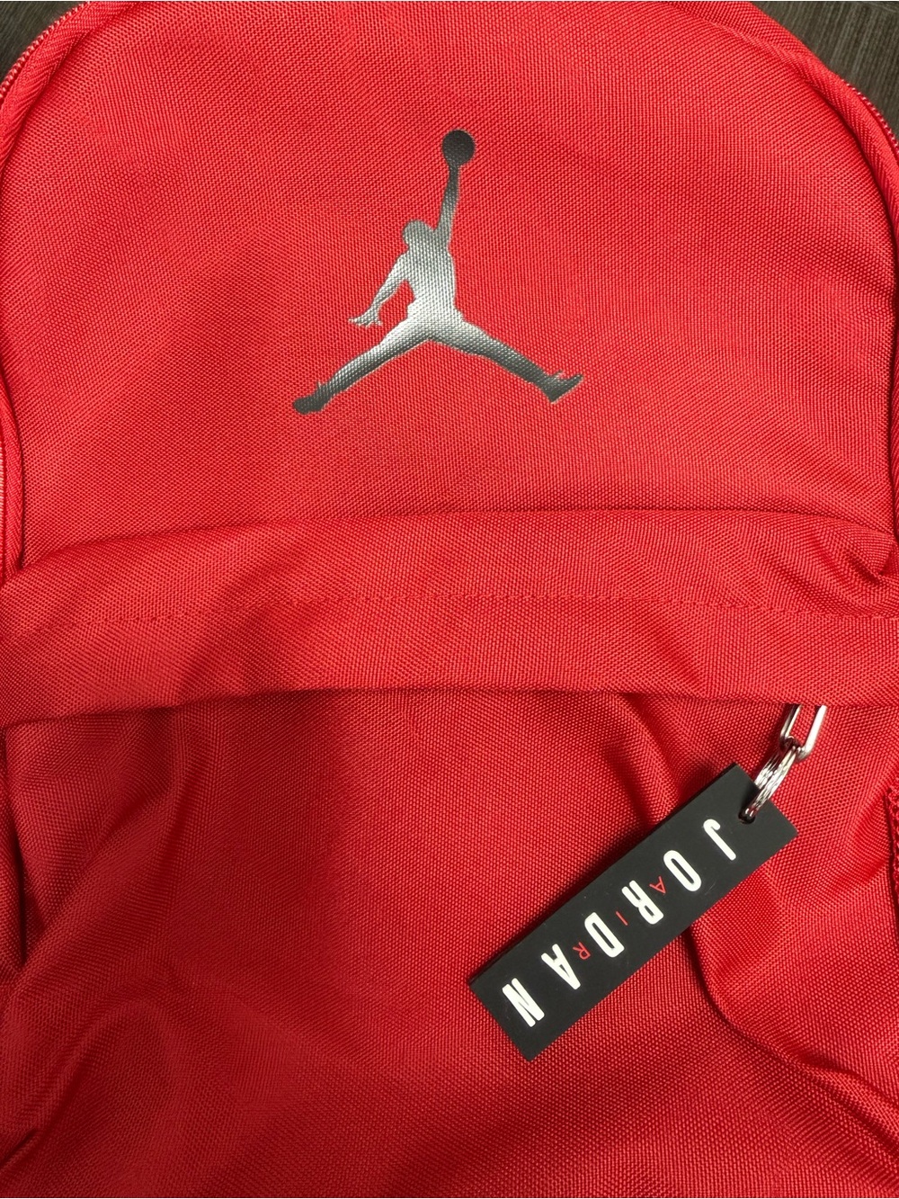 Air Jordan Red Backpack with Jumpman Logo #Goat #Jordan